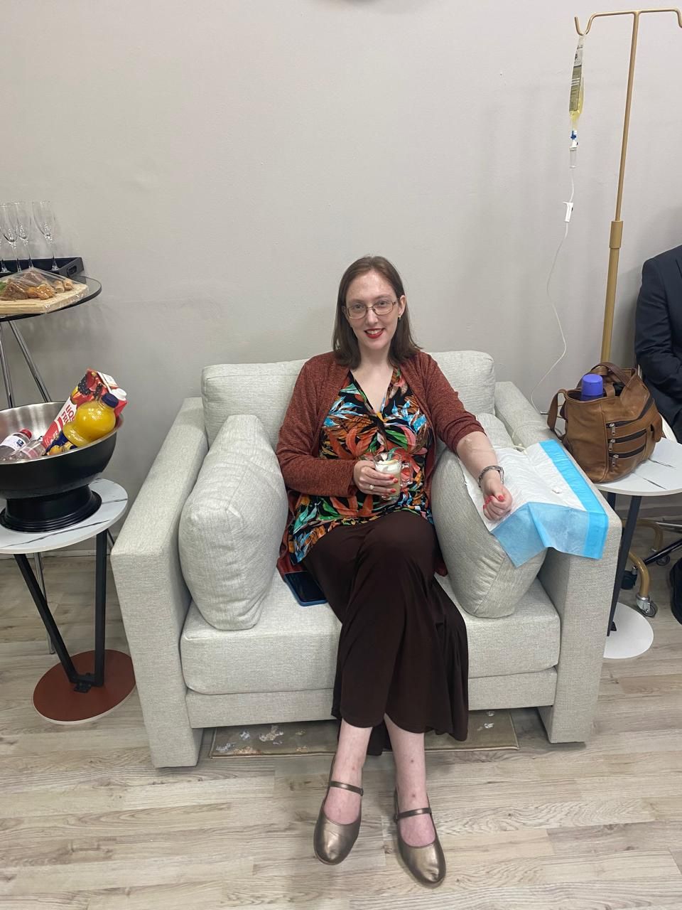 Client in treatment